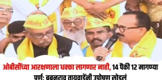 ओबीसींच्या