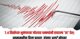 भुकंपाच्या