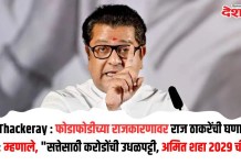 Raj Thackeray : फोडाफोडीच्या राजकारणावर राज ठाकरेंचा घणाघाती हल्ला; म्हणाले, “सत्तेसाठी करोडोंची उधळपट्टी, अमित शहा २०२९ ची…”