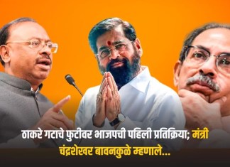 Chandrashekhar Bawankule: ठाकरे गटाचे फुटीवर भाजपची पहिली प्रतिक्रिया; मंत्री चंद्रशेखर बावनकुळे म्हणाले… चंद्रशेखर