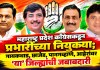 महाराष्ट्र प्रदेश काँग्रेसकडून प्रभारींच्या नियुक्त्या; गायकवाड, छाजेड, पानगव्हाणे, आहेरांवर ‘या’ जिल्ह्यांची जबाबदारी महाराष्ट्र